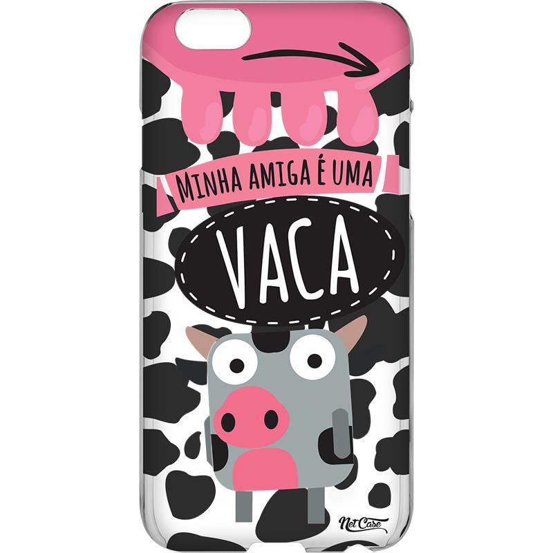 Capa Silicone NetCase Chapada ''Minha Amiga É Uma V* ''...