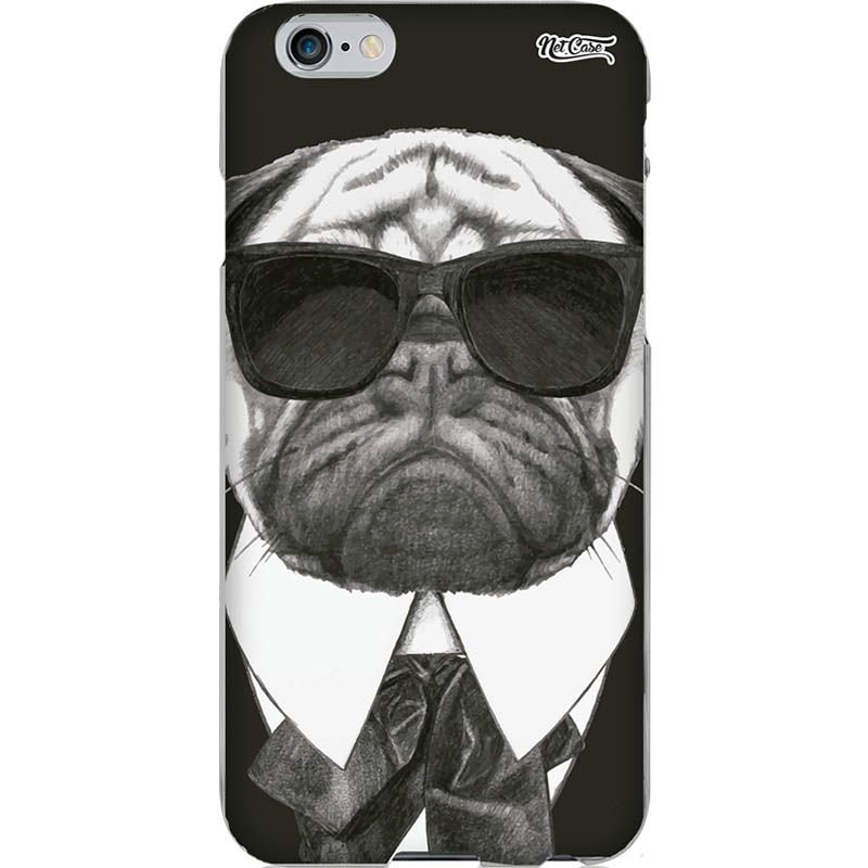 Capa Silicone NetCase Chapada Pug Glass