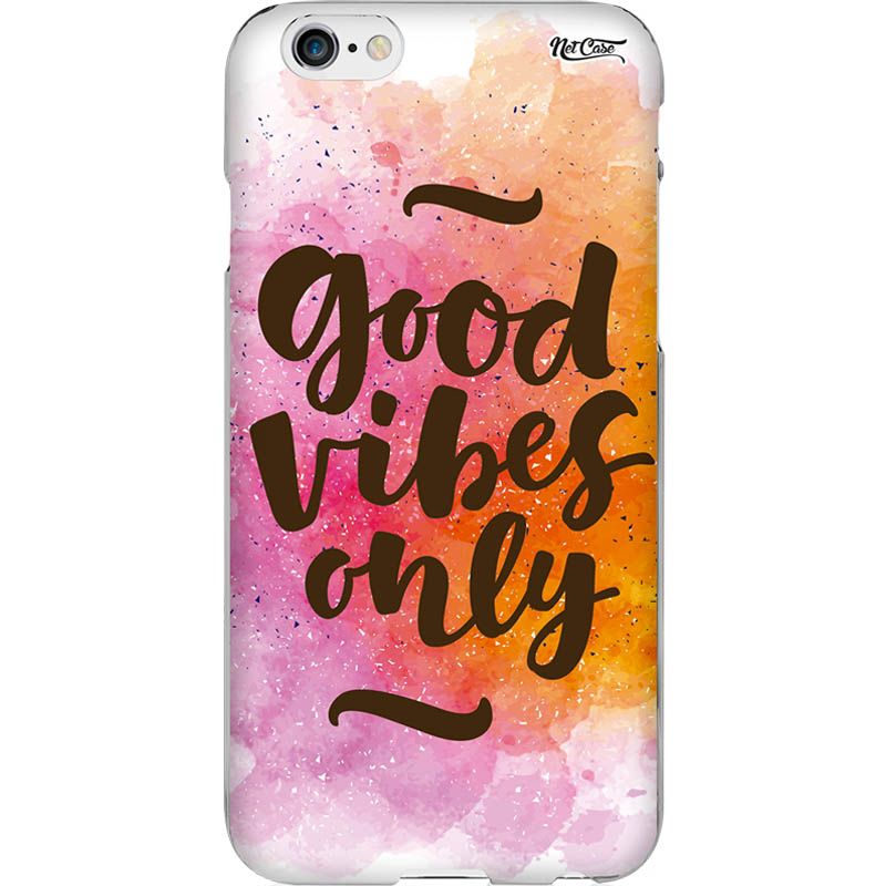Capa Silicone NetCase Chapada Good Vibes Only