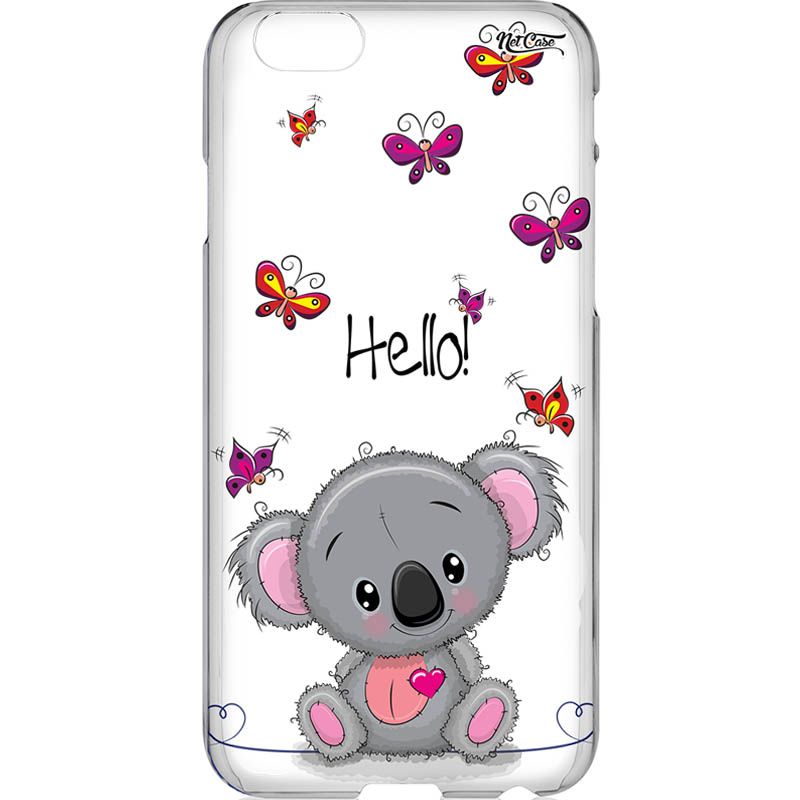 Capa Silicone NetCase Vazada Coala Hello