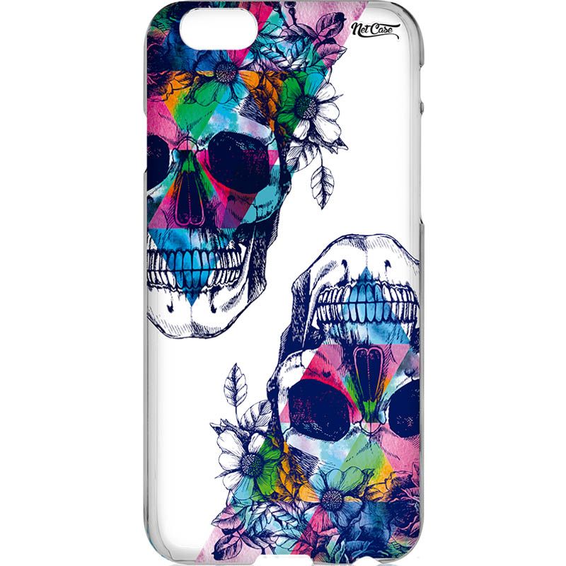 Capa Silicone NetCase Vazada Skull Above and Below