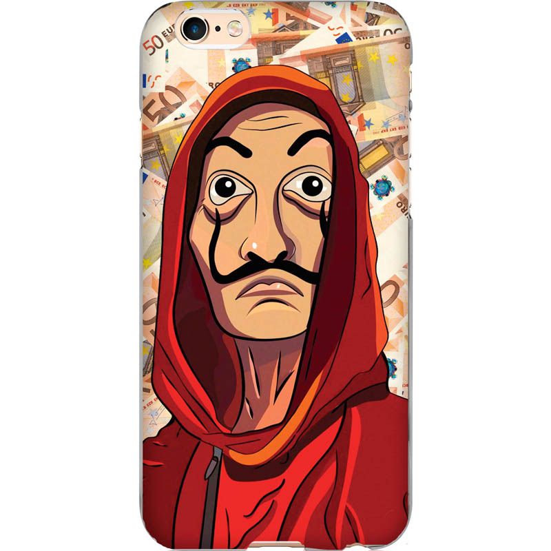 Capa Silicone NetCase Chapada La Casa de Papel: Dalí
