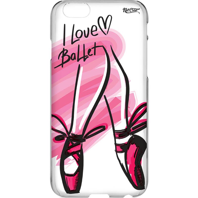 Capa Silicone NetCase Vazada I Love Ballet