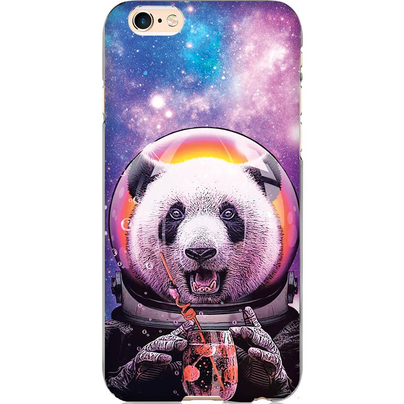 Capa Silicone NetCase Chapada Panda Astronauta