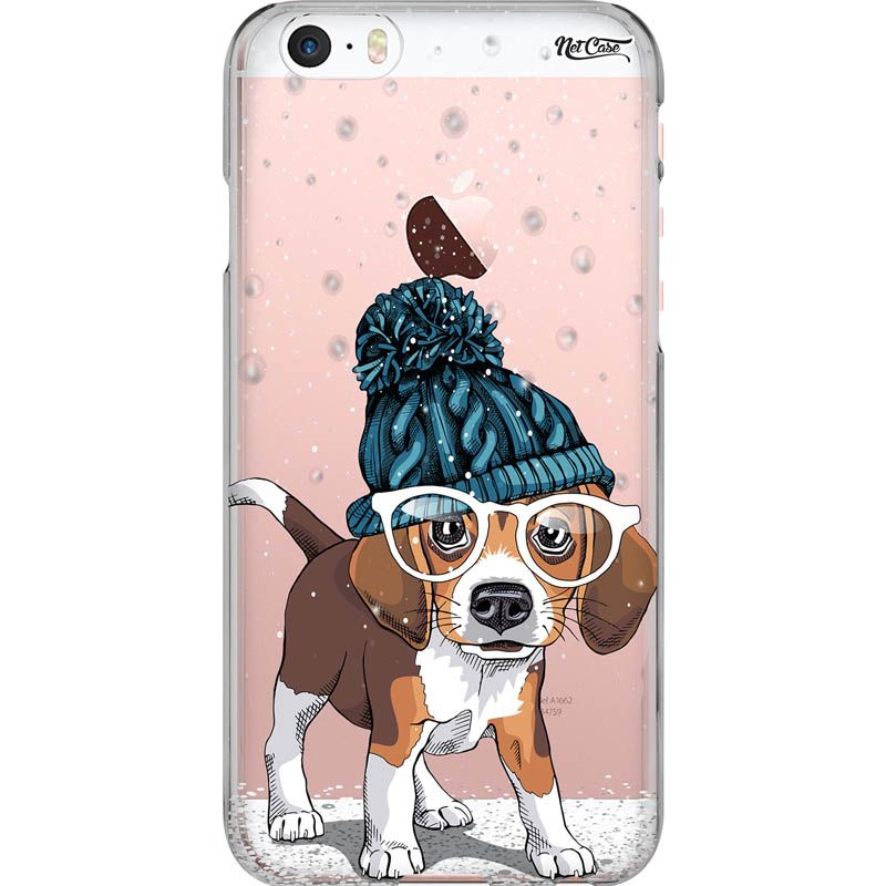 Capa Silicone NetCase Vazada Winter Dog