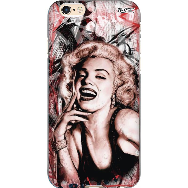 Capa Silicone NetCase Chapada Marilyn Grafite