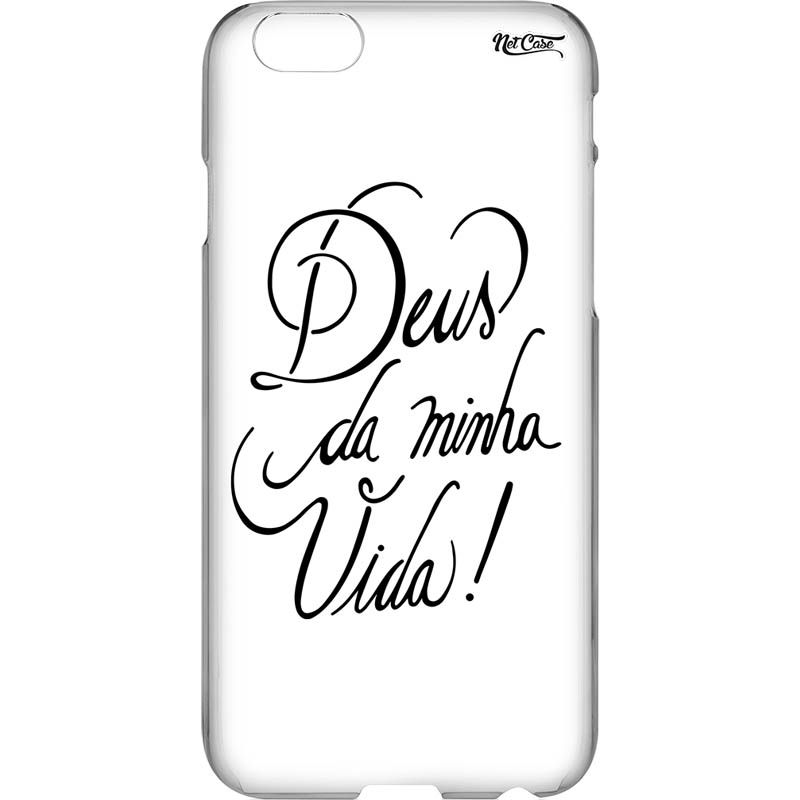 Capa Silicone NetCase Vazada Deus da Minha Vida!