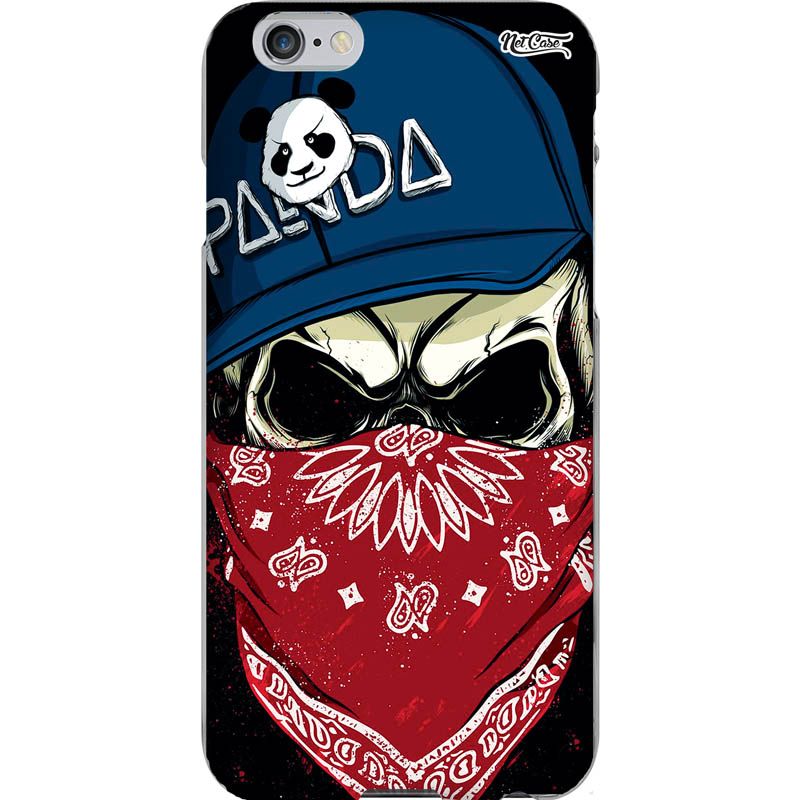 Capa Silicone NetCase Chapada Skull Cap Panda