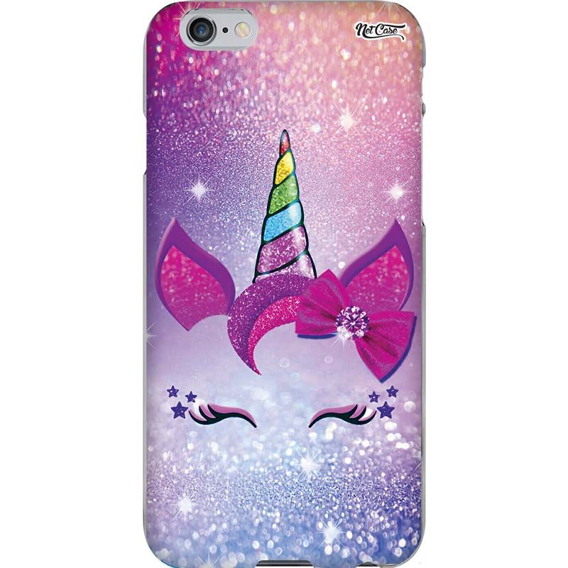 Capa Silicone NetCase Chapada Chifre Unicórnio Laço