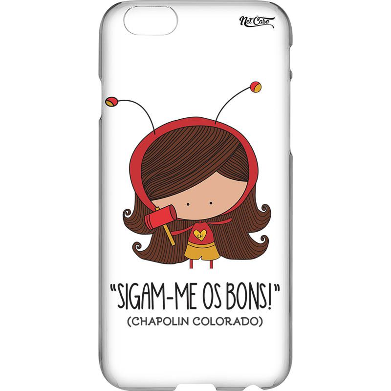 Capa Silicone NetCase Vazada ''Sigam-Me os Bons!''