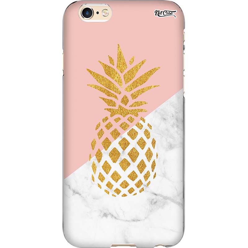 Capa Silicone NetCase Chapada Madeira Golden Pineapple