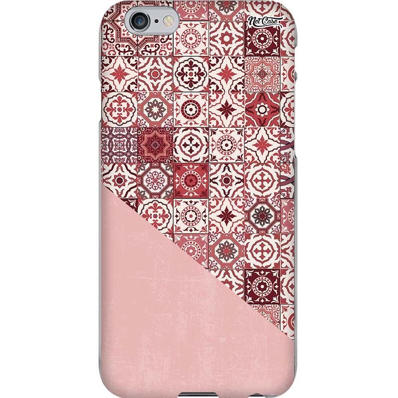Capa Silicone NetCase Chapada Degradê Símbolos Rosa
