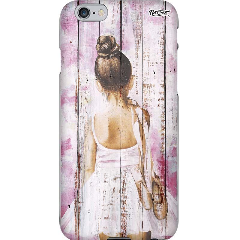Capa Silicone NetCase Chapada Madeira Ballet Girl