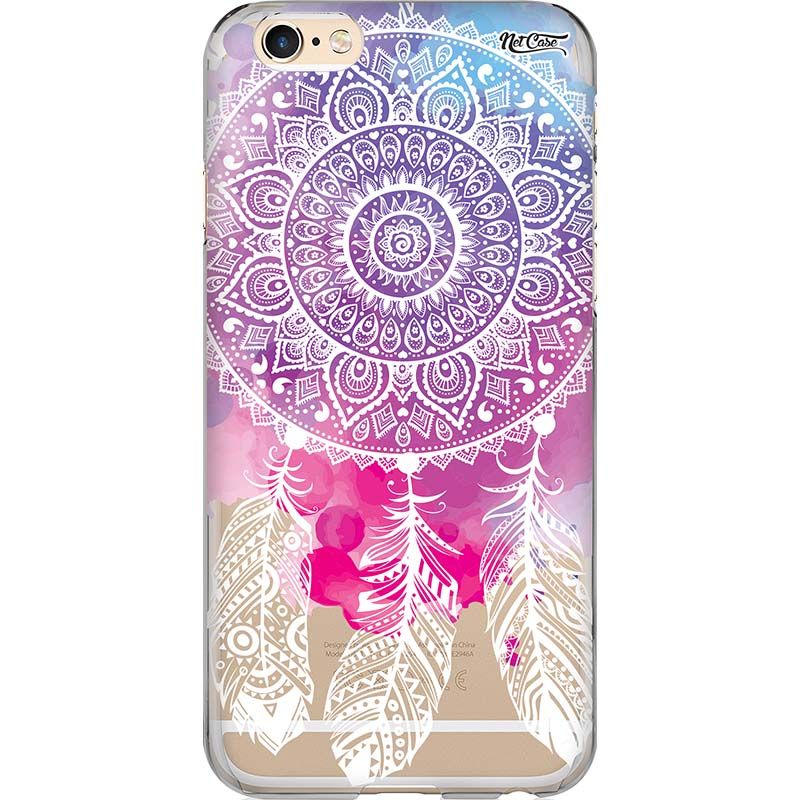 Capa Silicone NetCase Transparente Filtro Aquarela