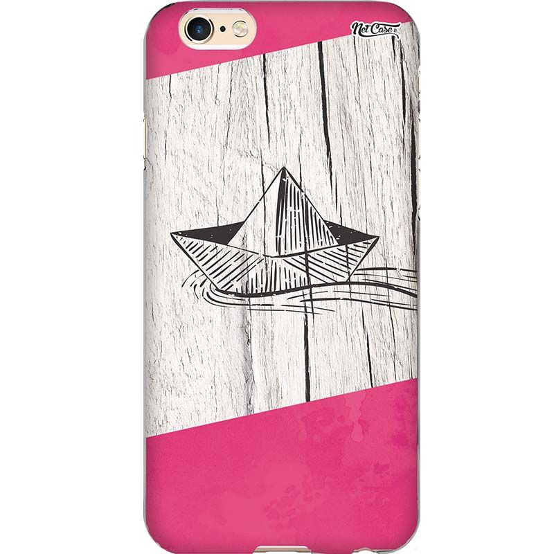 Capa Silicone NetCase Chapada Madeira Barquinho