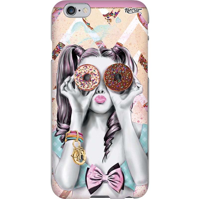 Capa Silicone NetCase Chapada Girl: Donut Eyes