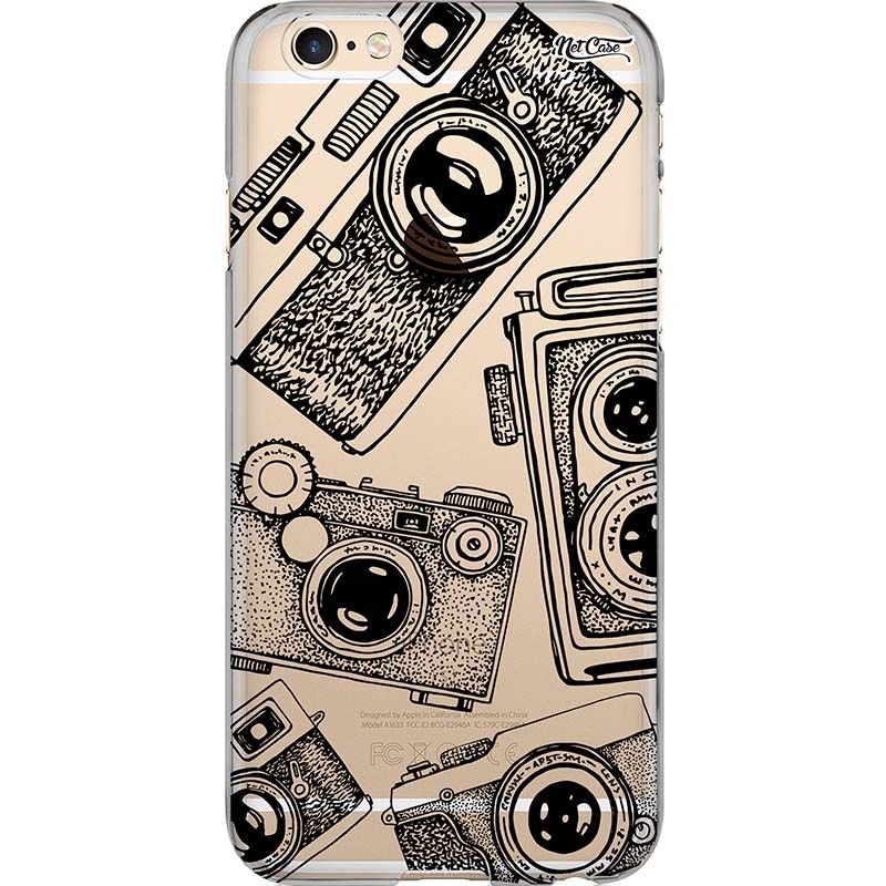 Capa Silicone NetCase Transparente Photographic Cameras