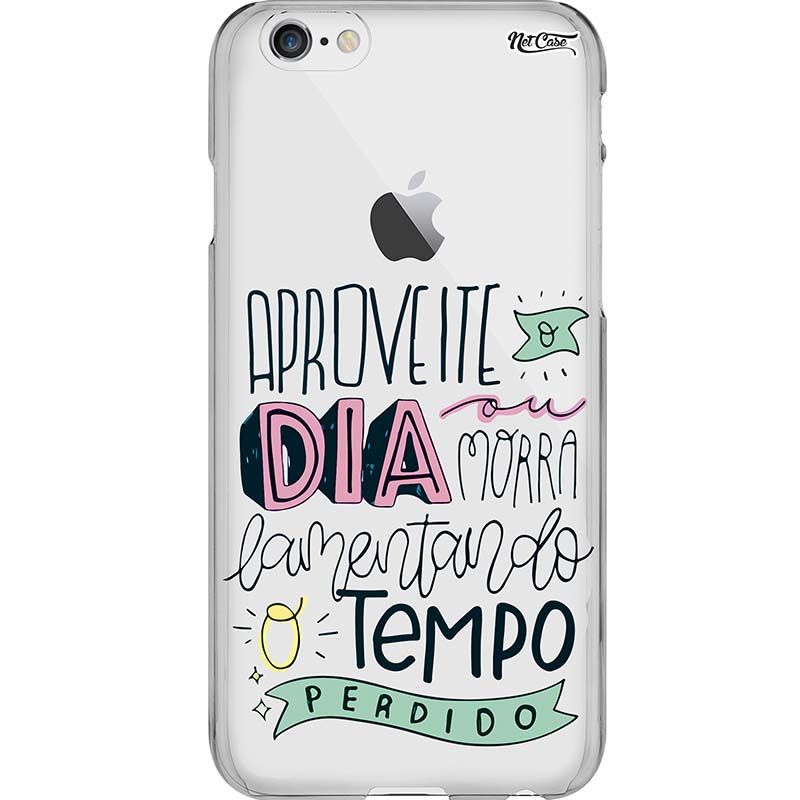 Capa Silicone NetCase Transparente Seize the Day - A7X