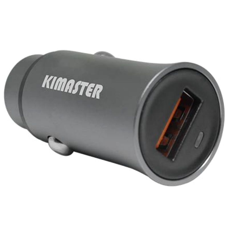 Carregador Veicular Kimaster Usb Turbo Universal - CV300 - Grafite