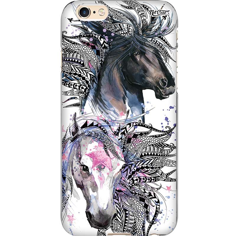 Capa Silicone NetCase Chapada Mandala Paint Horses