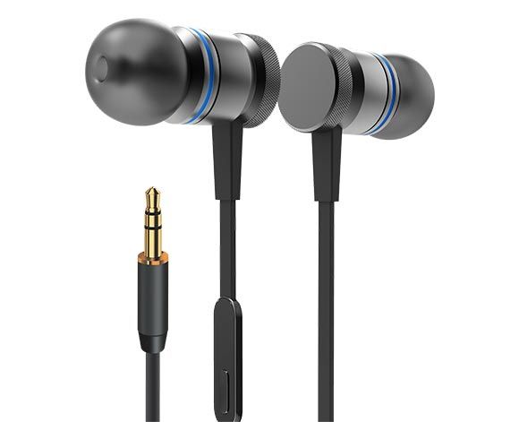 Fone de Ouvido Hi-Fi Kimaster K700 - Grafite com Azul