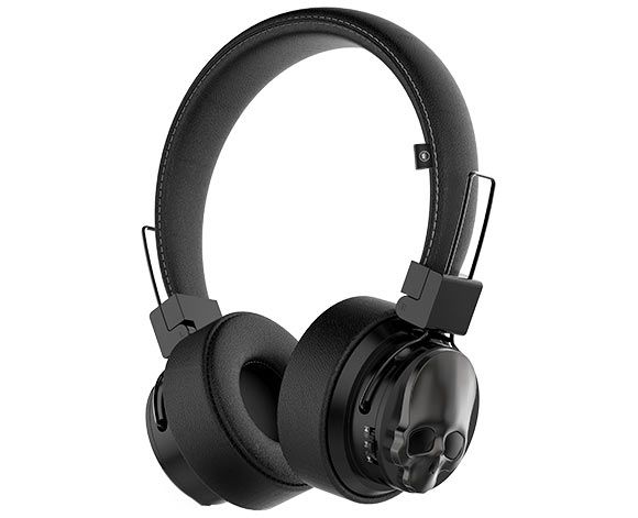 Fone de Ouvido Bluetooth Kimaster Caveira K15 - Preto
