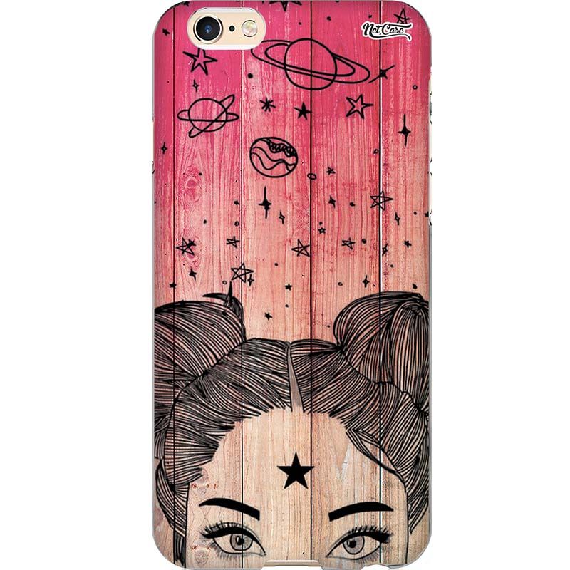 Capa Silicone NetCase Chapada Madeira Girl in Space