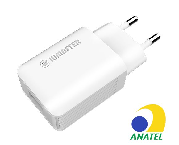 Carregador de Parede Universal Usb Turbo Kimaster T108