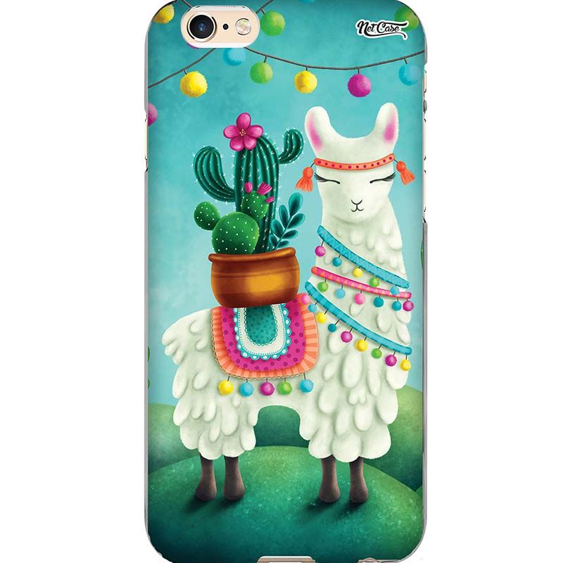 Capa Silicone NetCase Chapada Lhama Festiva