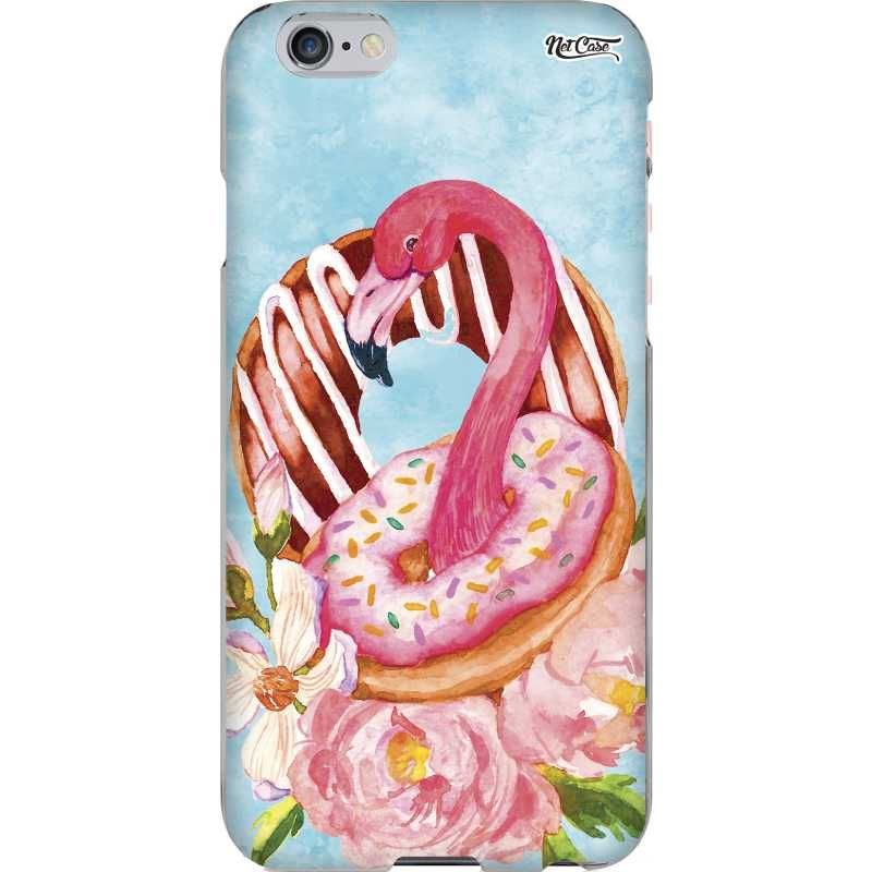 Capa Silicone NetCase Chapada Donut Flamingo