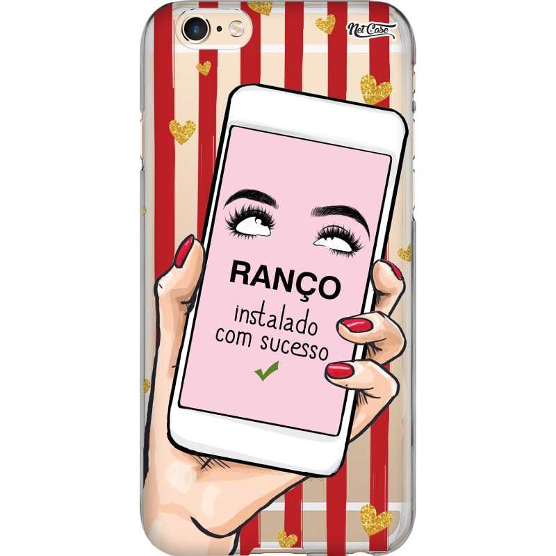 Capa Silicone NetCase Transparente Ranço: Instalado com Sucesso
