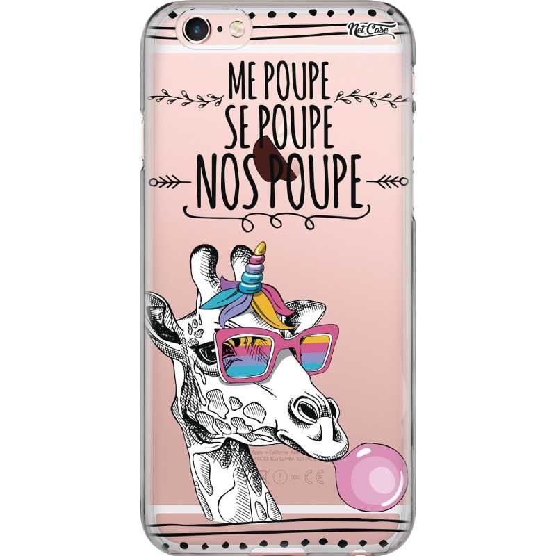 Capa Silicone NetCase Transparente 'Me Poupe, Se Poupe, Nos Poupe'
