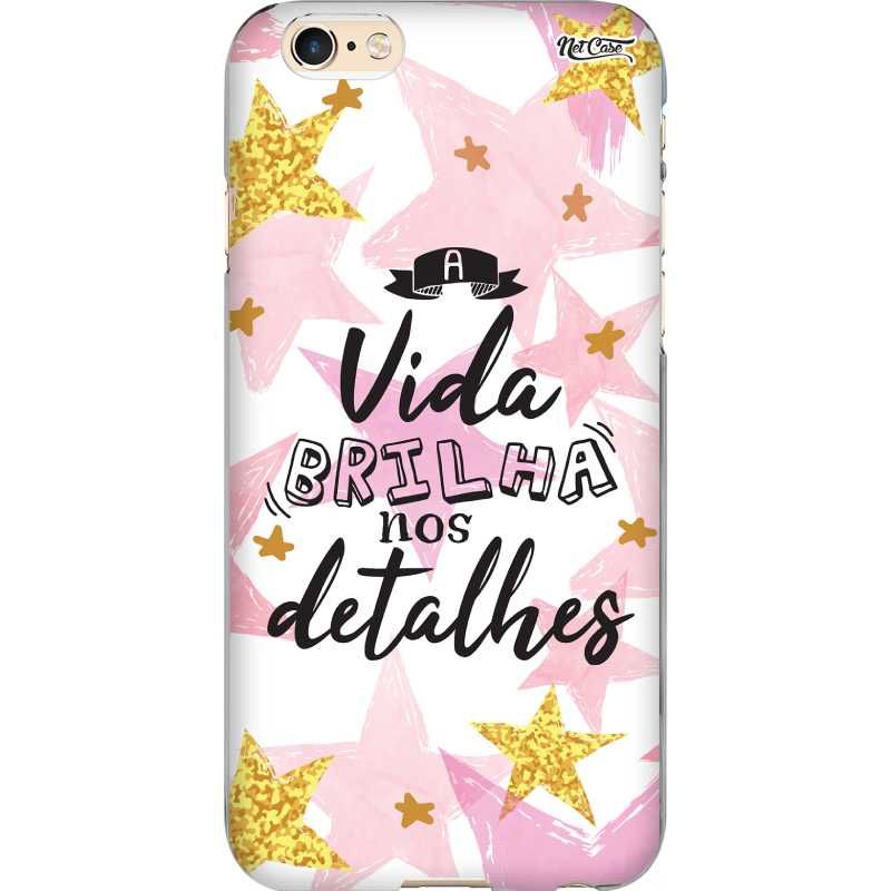 Capa Silicone NetCase Chapada A Vida Brilha nos Detalhes