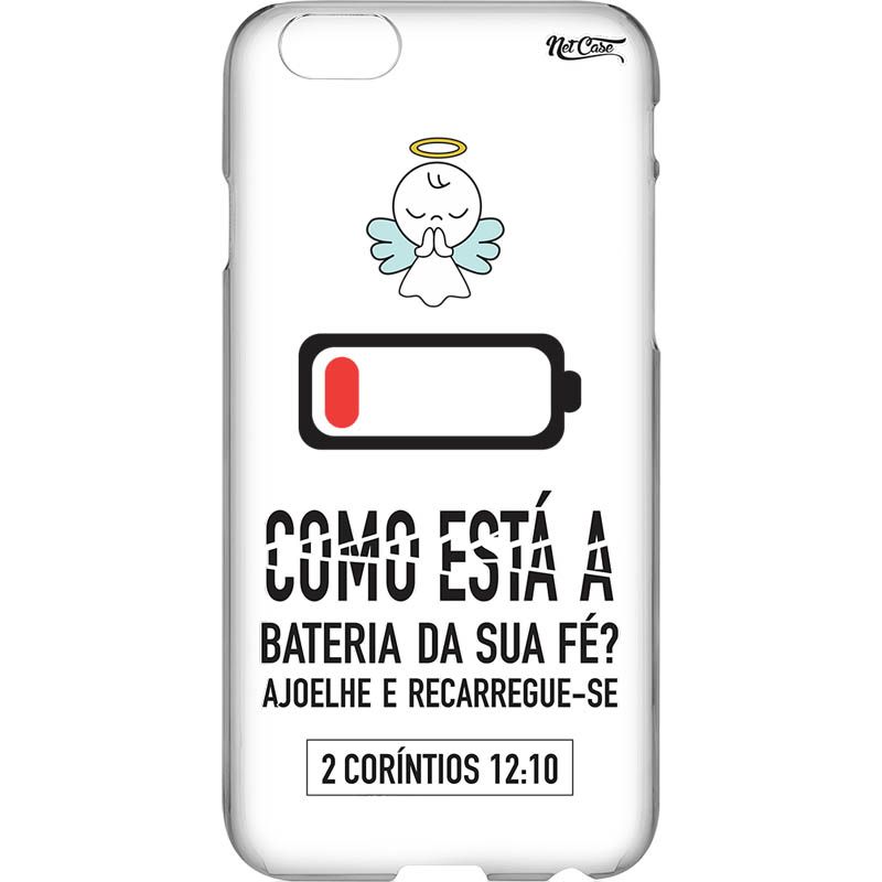 Capa Silicone NetCase Vazada Como Está a Bateria da Sua Fé? 