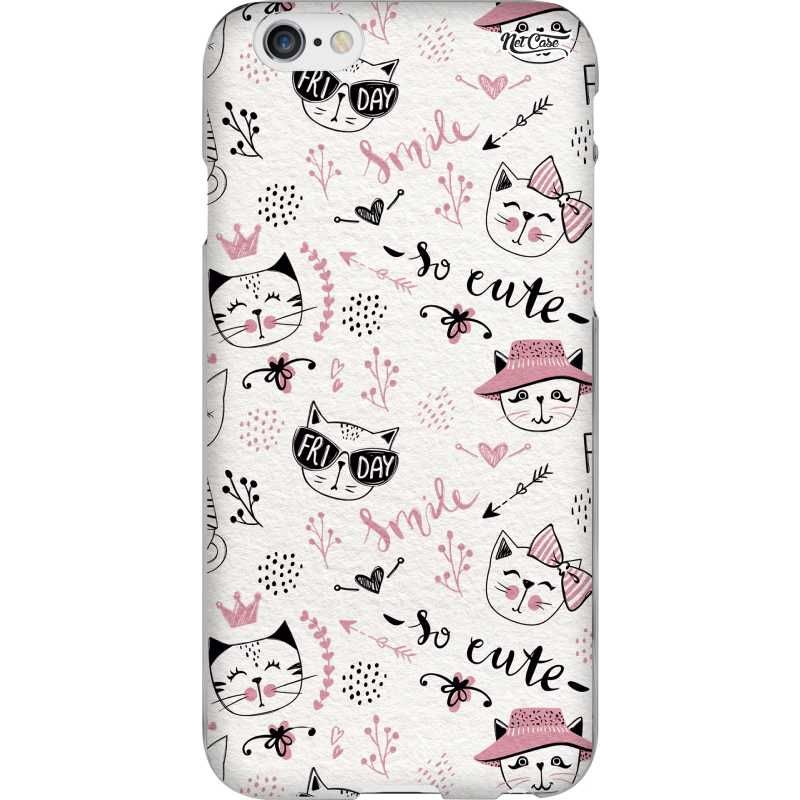 Capa Silicone NetCase Chapada Cats Smile So Cute
