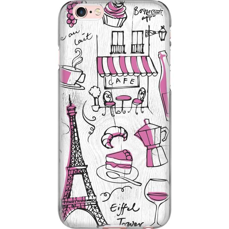 Capa Silicone NetCase Chapada Cafe Eiffel Tower