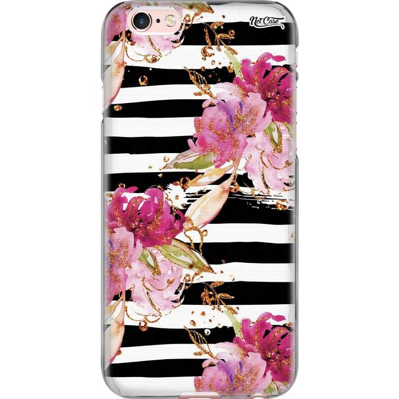 Capa Silicone NetCase Chapada Stripes of Golden Flowers