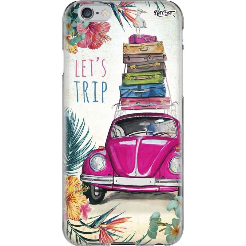 Capa Silicone NetCase Chapada Fusca Floral Let's Trip