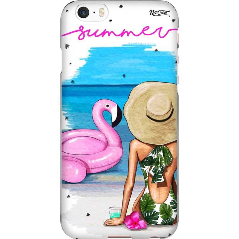 Capa Silicone NetCase Chapada Flamingo Summer