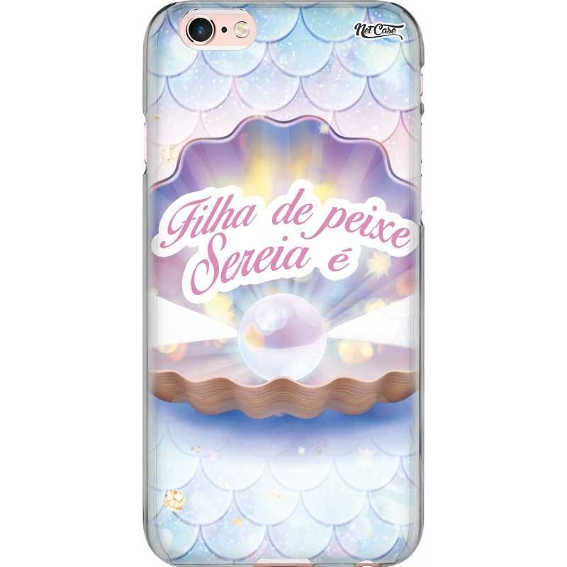 Capa Silicone NetCase Chapada Filha de Peixe Sereia É