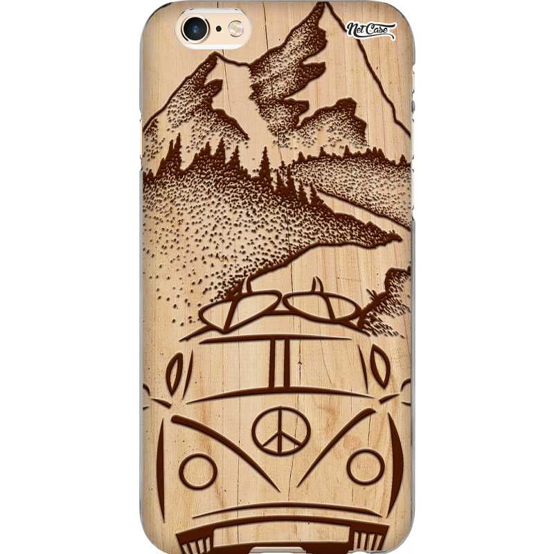 Capa Silicone NetCase Chapada Gravura Kombi