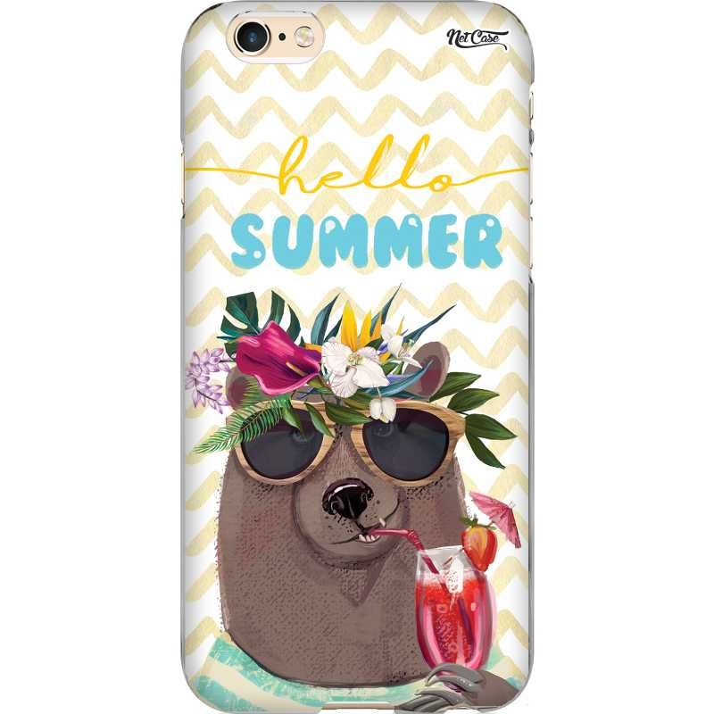 Capa Silicone NetCase Chapada Zig Zag Hello Summer