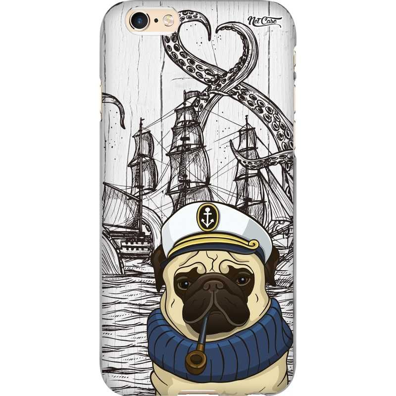 Capa Silicone NetCase Chapada Pug Marinheiro