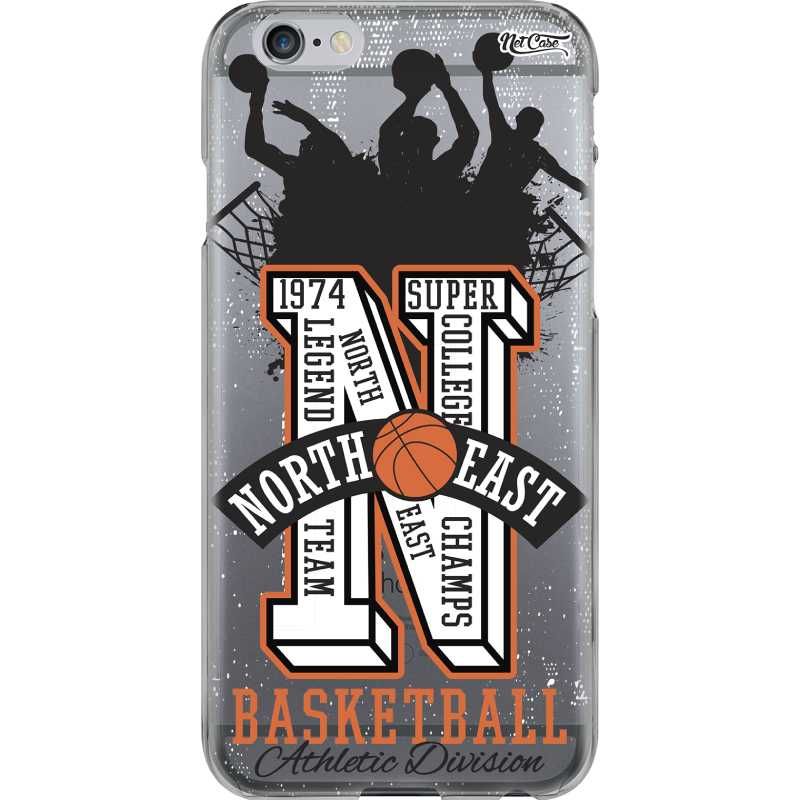 Capa Silicone NetCase Transparente Basketball North East