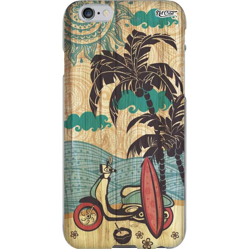 Capa Silicone NetCase Chapada Madeira Verão Vespa