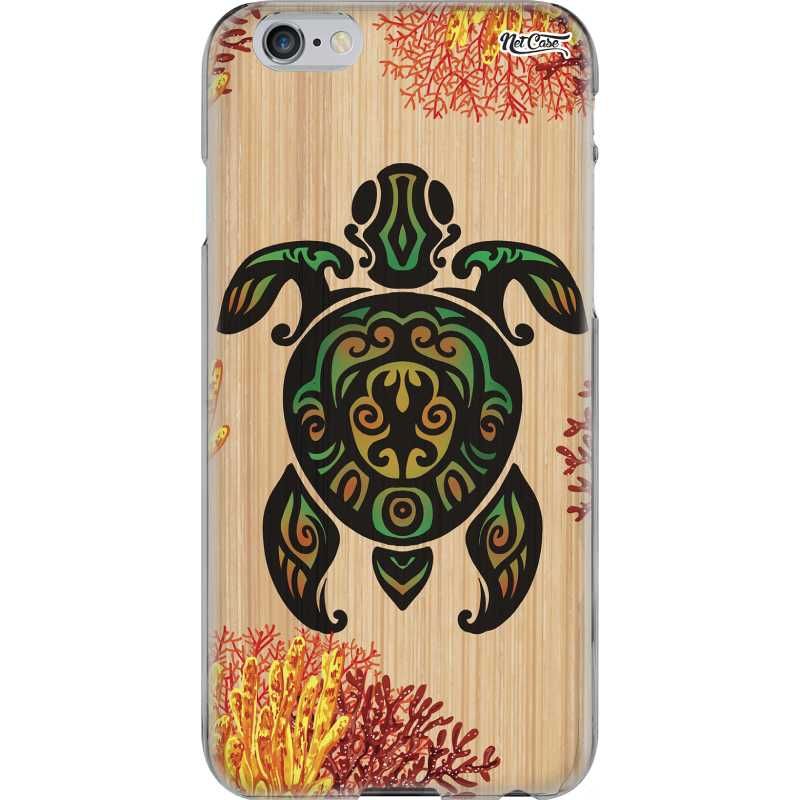 Capa Silicone NetCase Chapada Madeira Tartaruga