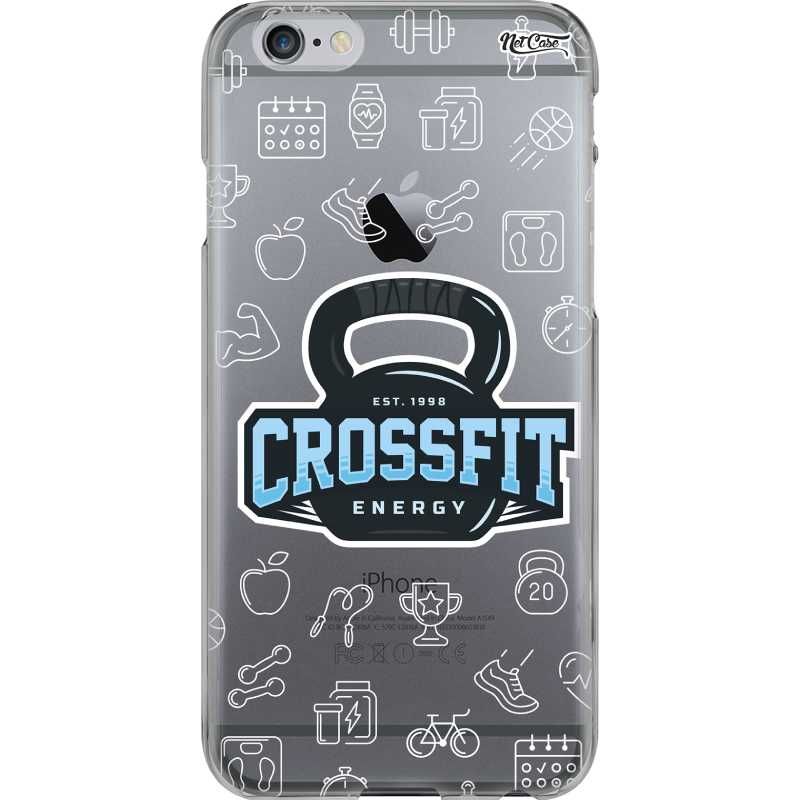 Capa Silicone NetCase Transparente Crossfit Energy