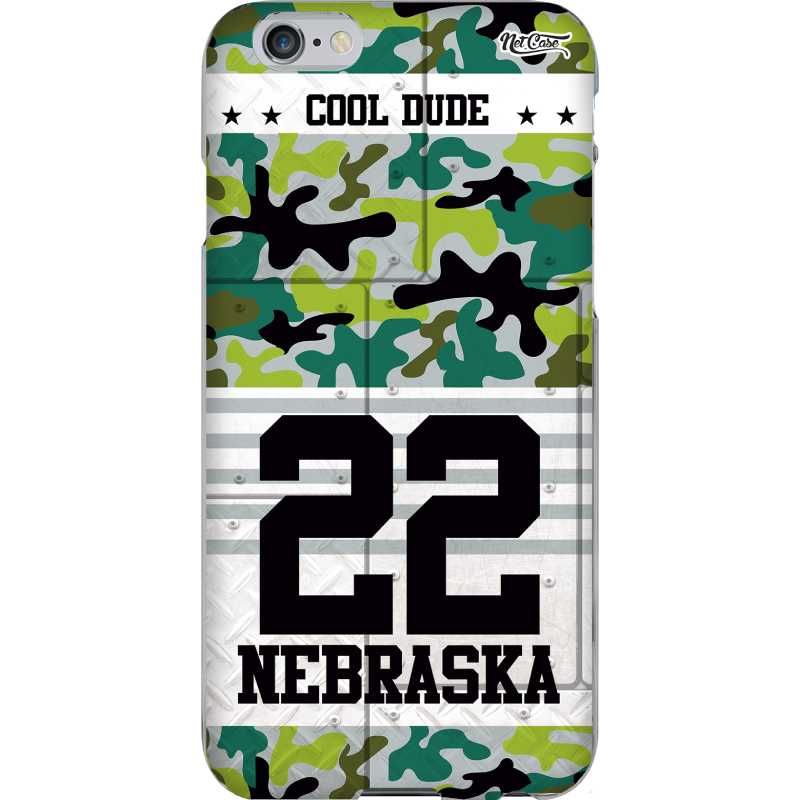 Capa Silicone NetCase Chapada Camuflada Nebraska