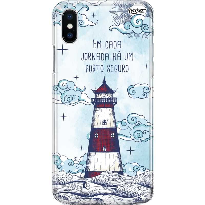 Capa Silicone NetCase Chapada Farol Em Cada Jornada Há um Porto Seguro