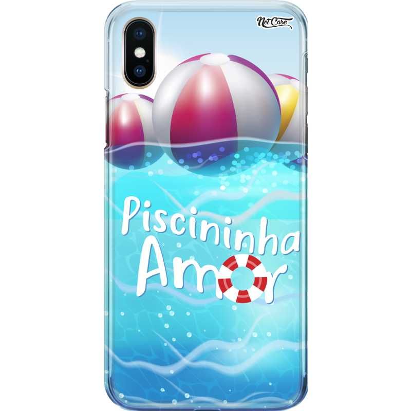 Capa Silicone NetCase Chapada Aquática ''Piscininha Amor''